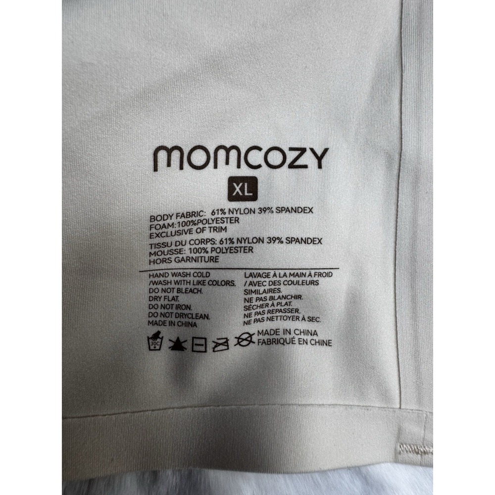 Momcozy Bra‎ Nursing Maternity Nude Size XL Breastfeeding Support Comfort - Picture 8 of 9